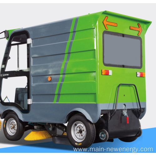 Pure electric road sweeper